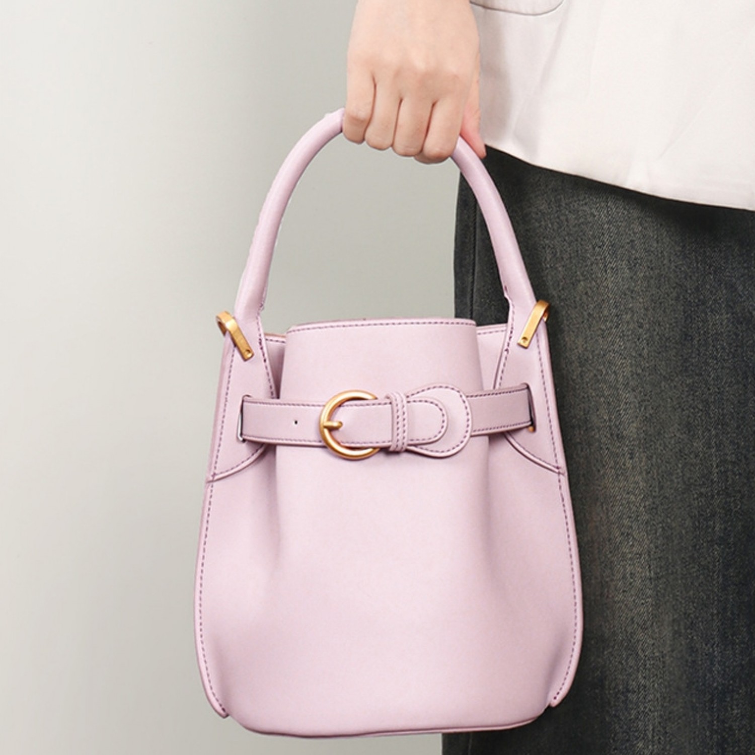 2025 New Bucket Pink Bag