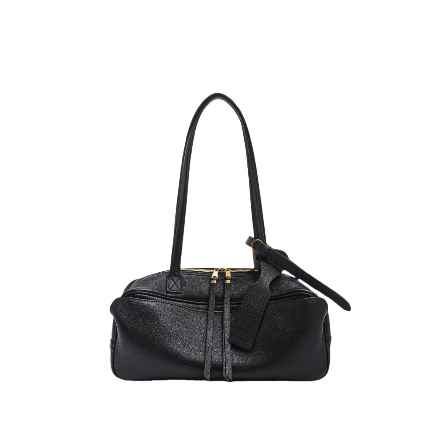 2025 New Boston Shoulder Black Bag