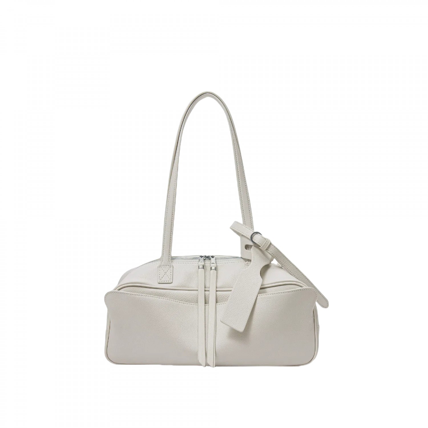 2025 New Boston Shoulder White Bag